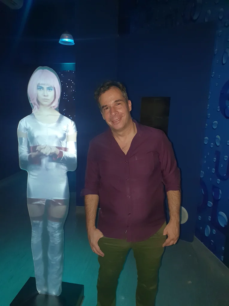 Holograma para museu e exposição