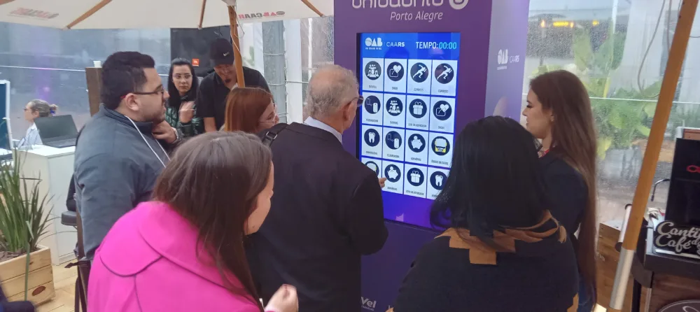 Sampling Machine — distribuição de brindes